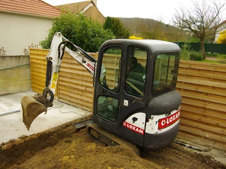 Travaux aménagement bassin Conflans-Sainte-Honorine