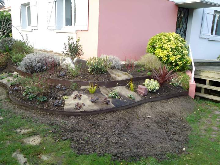 Aménagement petit espace vert Conflans-Sainte-Honorine